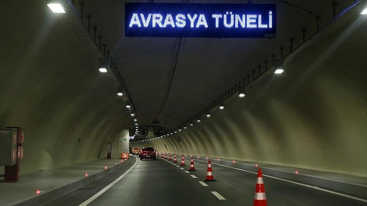 Avrasya Tüneli’ni 8 yılda 151 milyon araç kullandı