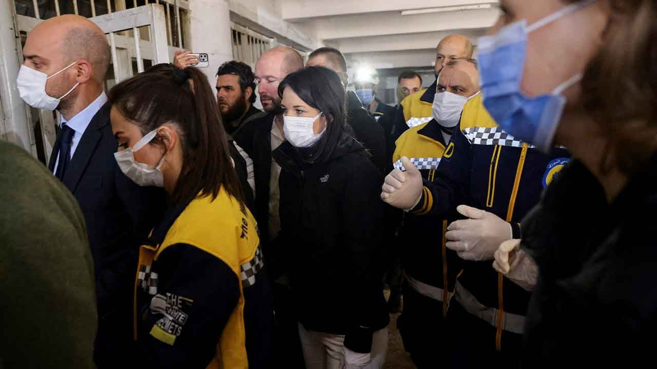 Almanya ve Fransa dışişleri bakanları Şam’da: Sednaya Hapishanesi’ni ziyaret ettiler