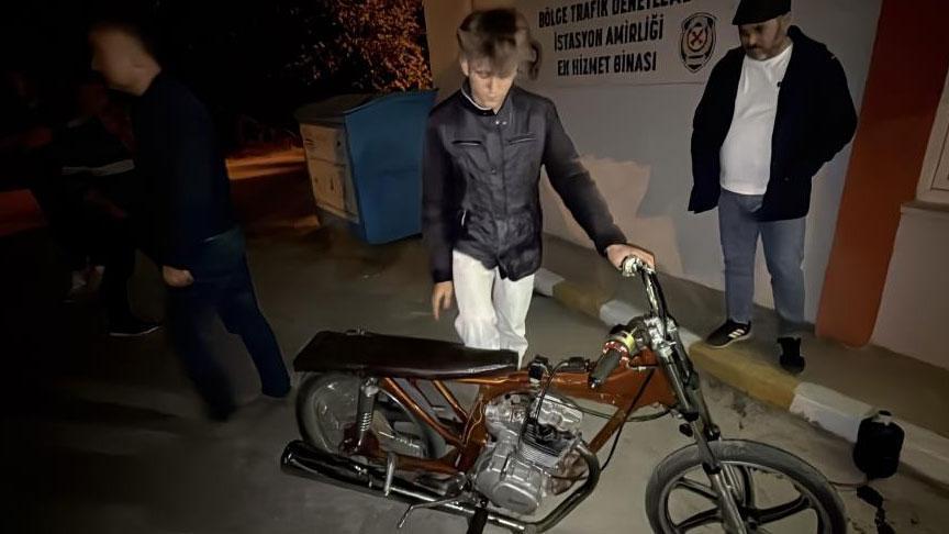 bisikletini motosiklete ceviren gence sok ceza tam 45 bin tlye patladi cMuywmsT