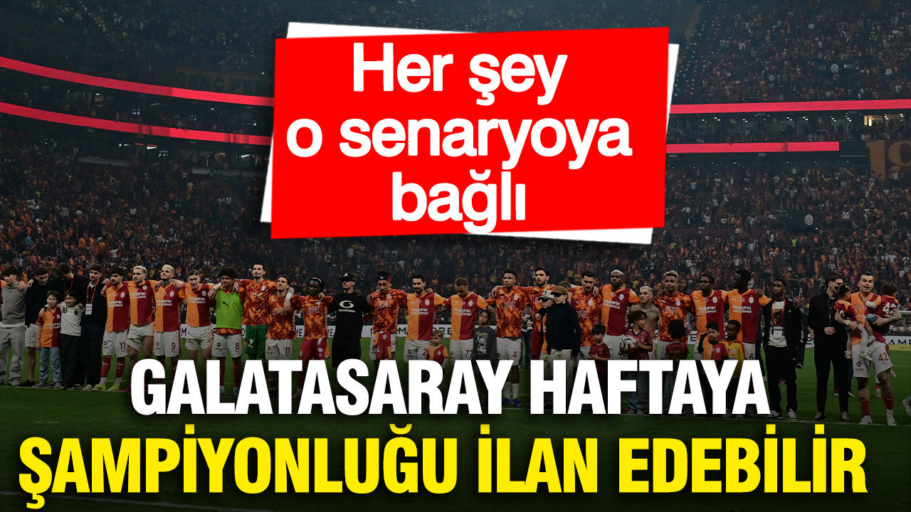 Galatasaray, Şampiyonluğa Bir Adım Daha Yaklaştı: Kritik Haftaya Dikkat!