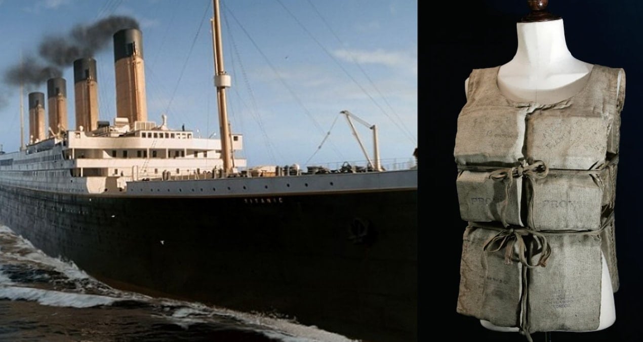 Titanic Faciasından Kurtulan Yolcunun Can Yeleği Müzayedede Rekor Fiyatla Satıldı
