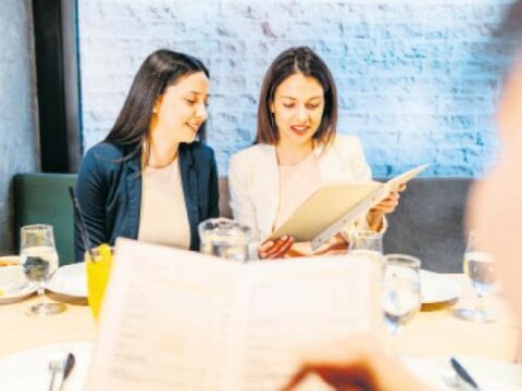 Restoran ve kafeye kalori uyarılı menü