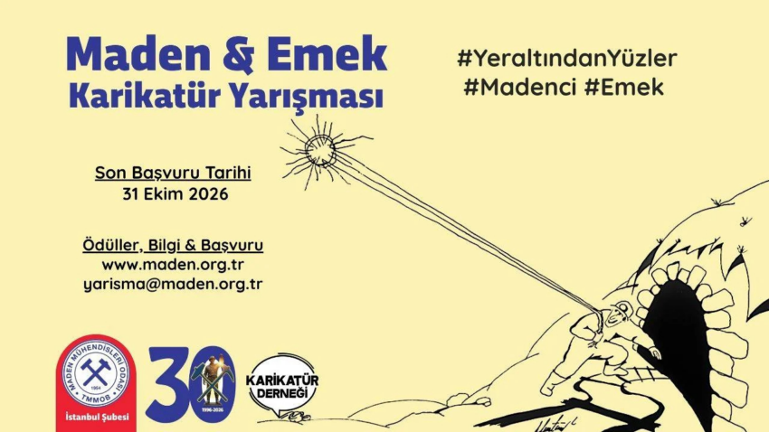 Madencilerin zorlu yasami cizgilere tasiniyor maden ve emek karikatur yarismasi basladi azRjBgeT